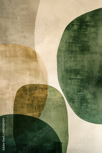 Wallpaper Mural Minimalist abstract art print. Watercolor wall art. Modern painting. Created with Generative AI technology Torontodigital.ca