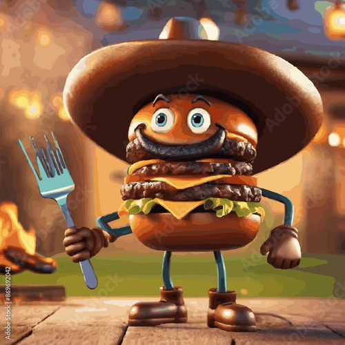3d people cook