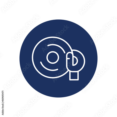 Playback icons vector stock illustration.