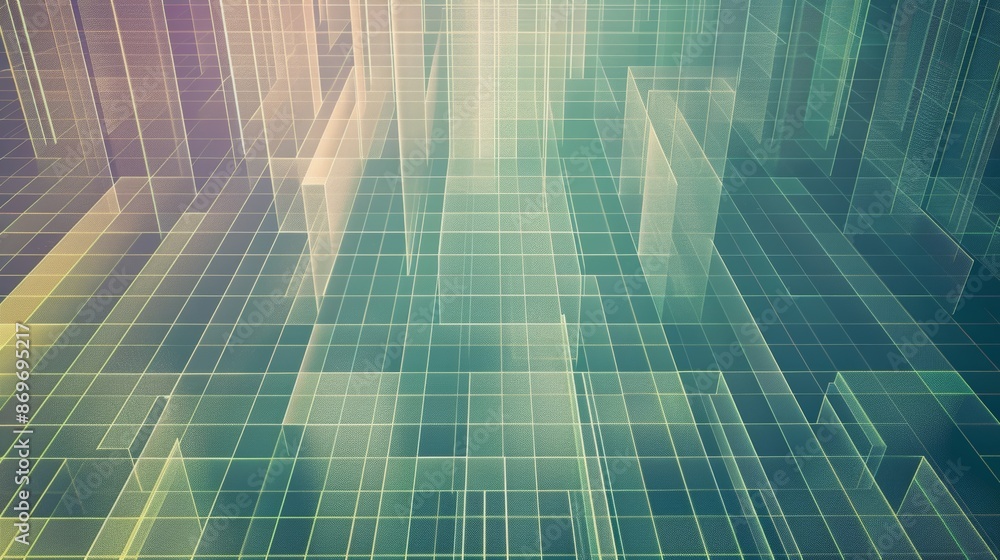 Grid and Line Patterns seamless, geometric design with a subtle gradient in the background Grid and Line Patterns seamless, geometric design with a subtle gradient in the background