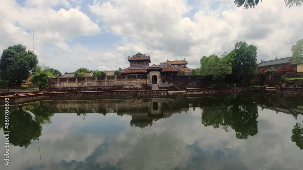 Imperial city in Vietnam. Imperial Palace Imperial city in Vietnam. Imperial Palace