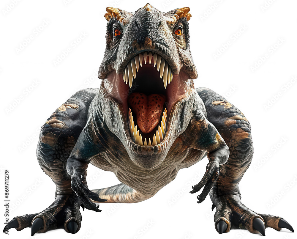 close up of a dinosaur with its mouth open close up of a dinosaur with its mouth open