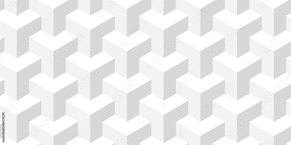 Abstract cube geometric tile and mosaic wall or grid backdrop hexagon technology. white or gray geometric block cube structure. Vector of cube geometric pattern grid backdrop triangle background. Abstract cube geometric tile and mosaic wall or grid backdrop hexagon technology. white or gray geometric block cube structure. Vector of cube geometric pattern grid backdrop triangle background.