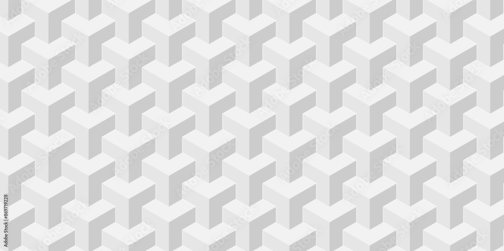 Abstract cube geometric tile and mosaic wall or grid backdrop hexagon technology. white or gray geometric block cube structure. Vector of cube geometric pattern grid backdrop triangle background. Abstract cube geometric tile and mosaic wall or grid backdrop hexagon technology. white or gray geometric block cube structure. Vector of cube geometric pattern grid backdrop triangle background.