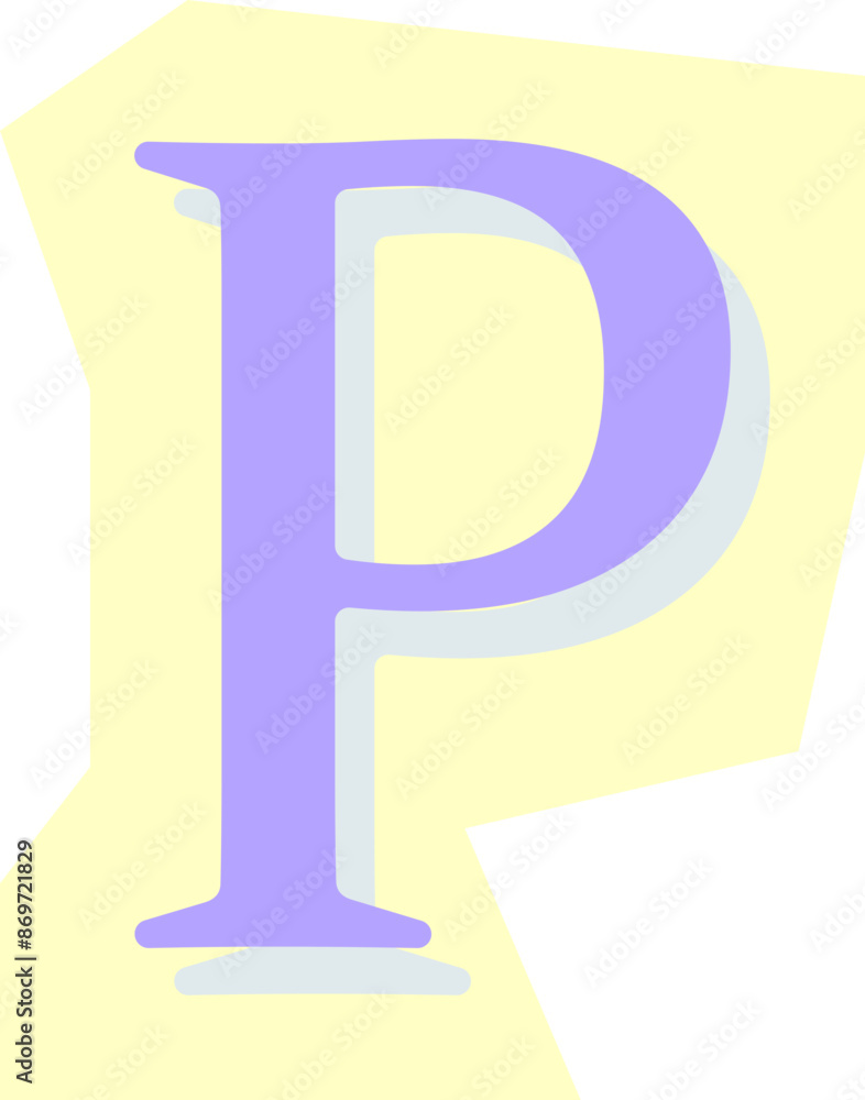 Letter Collage Element SVG