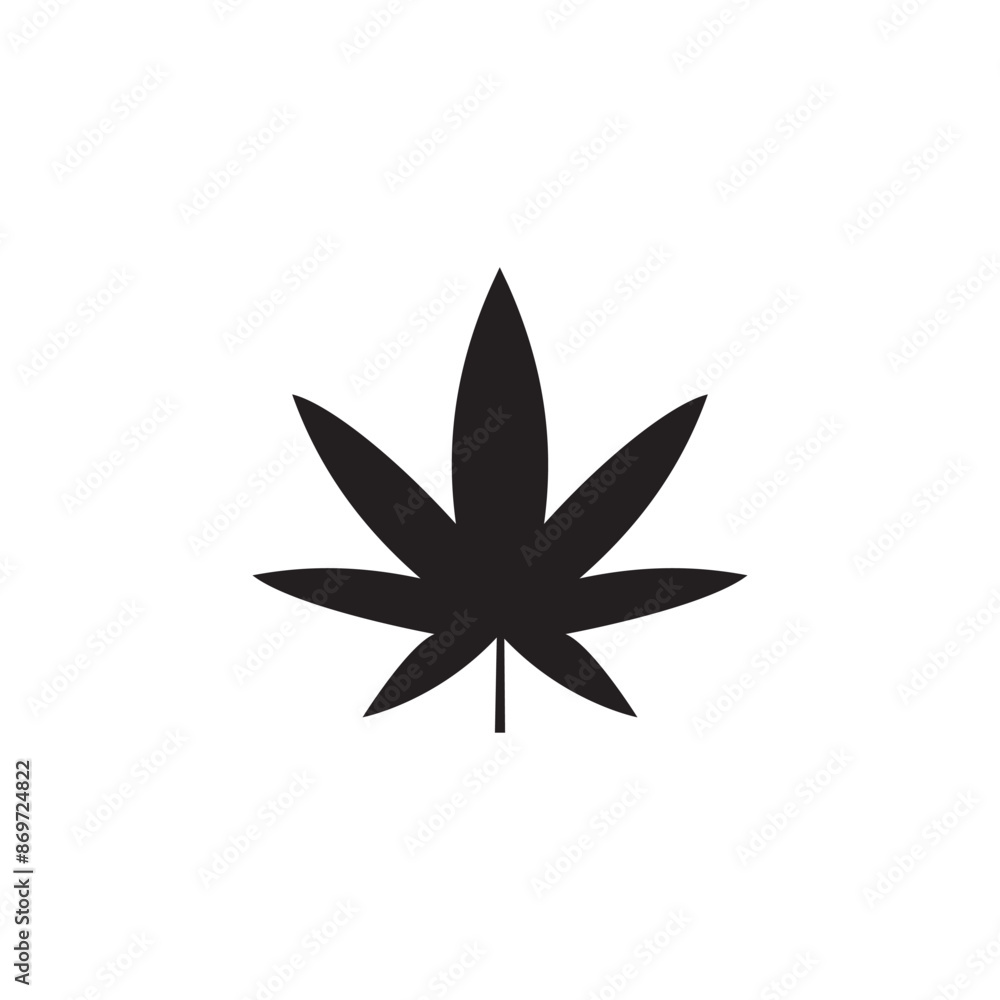 Mariuhana leaf icon vector. cannabis, marijuana, hemp, medical symbol sign, weed drug vector illustration Mariuhana leaf icon vector. cannabis, marijuana, hemp, medical symbol sign, weed drug vector illustration