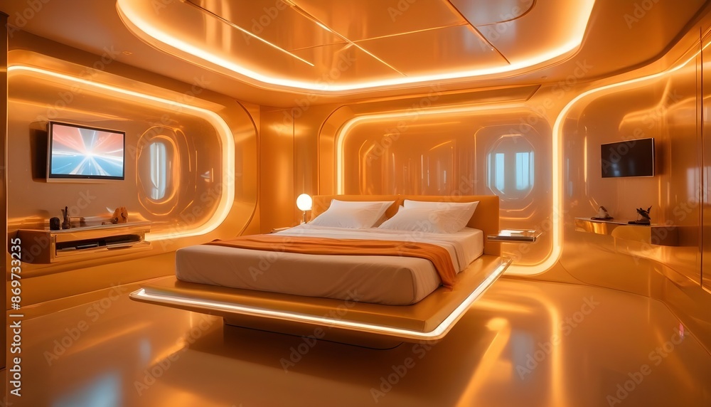 Fototapeta premium Room from the future