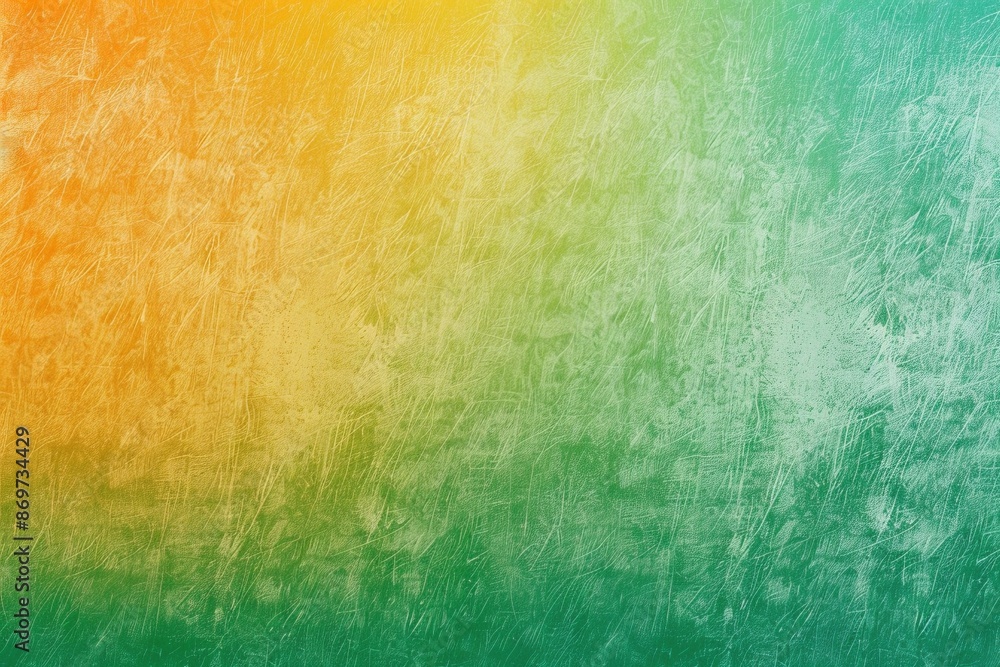 A grainy, abstract background with a captivating green, orange, and yellow color gradient, perfect for web banners, headers, and textured wallpapers. A grainy, abstract background with a captivating green, orange, and yellow color gradient, perfect for web banners, headers, and textured wallpapers.