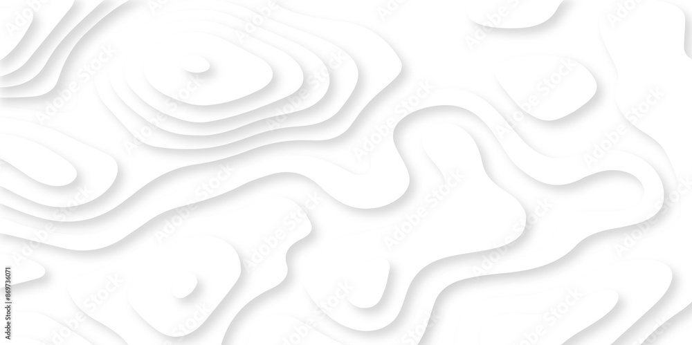Abstract background vector illustration 3d papercut wave line pattern background. white and gray luxury grid topography map and satin smooth wallpaper matt paper light texture. Abstract background vector illustration 3d papercut wave line pattern background. white and gray luxury grid topography map and satin smooth wallpaper matt paper light texture.