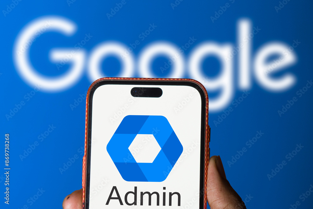 Dhaka,Bangladesh- 01 July 2024: Google Admin logo is displayed on ...