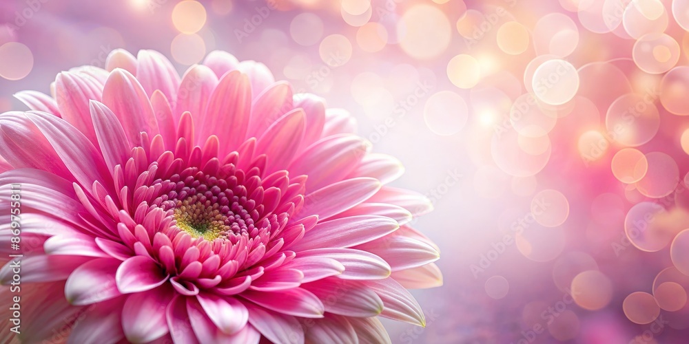 Fototapeta premium Floral Background, Abstract Background, Creative Background, Copyspace Image, Pink Background, Macro Photography