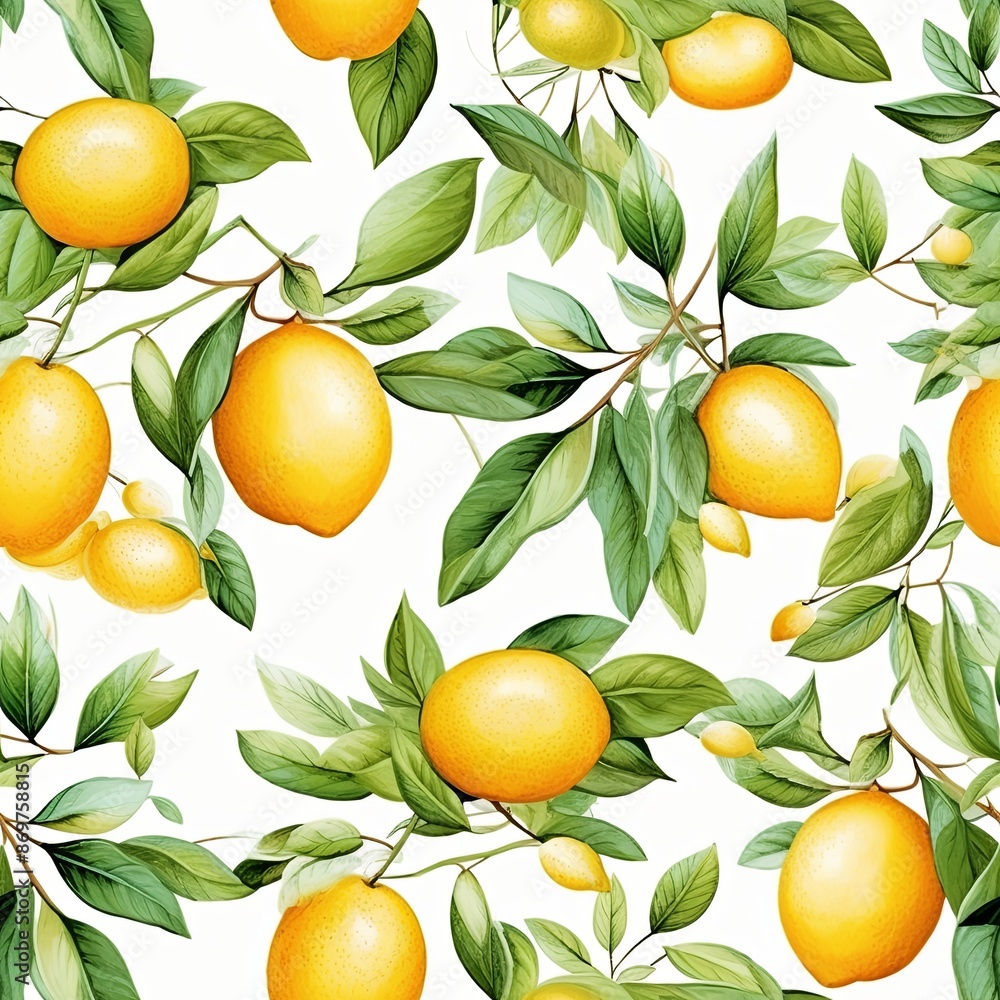 Lemon patterns wallpaper Lemon patterns wallpaper