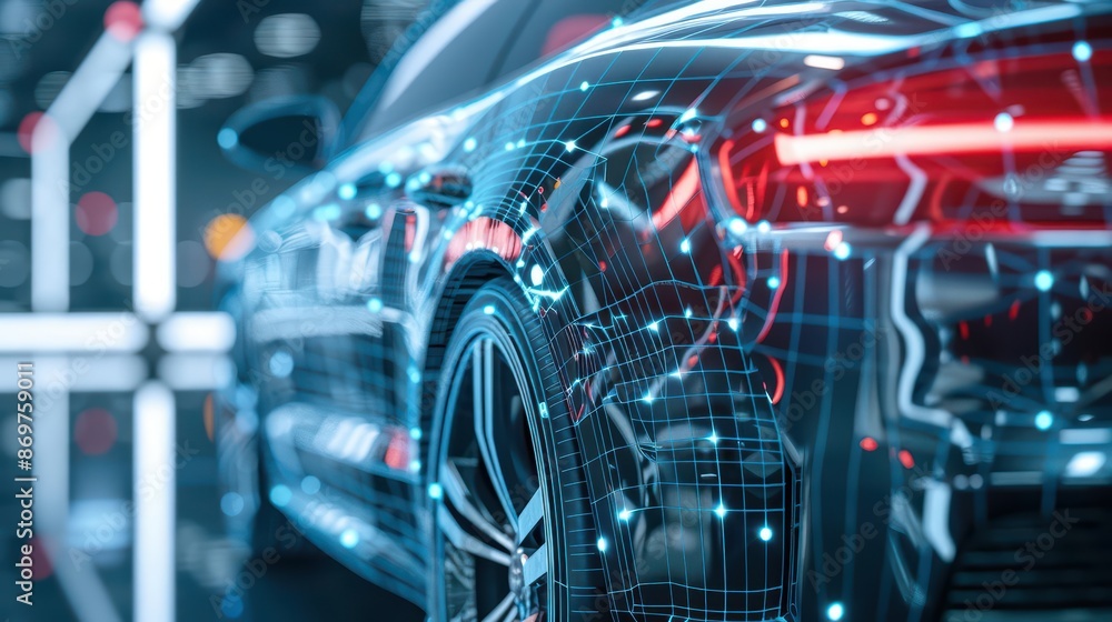 Selfhealing cars with nanotechnology repair scratches and dents automatically, revolutionizing vehicle maintenance with advanced materials, with copy space Selfhealing cars with nanotechnology repair scratches and dents automatically, revolutionizing vehicle maintenance with advanced materials, with copy space