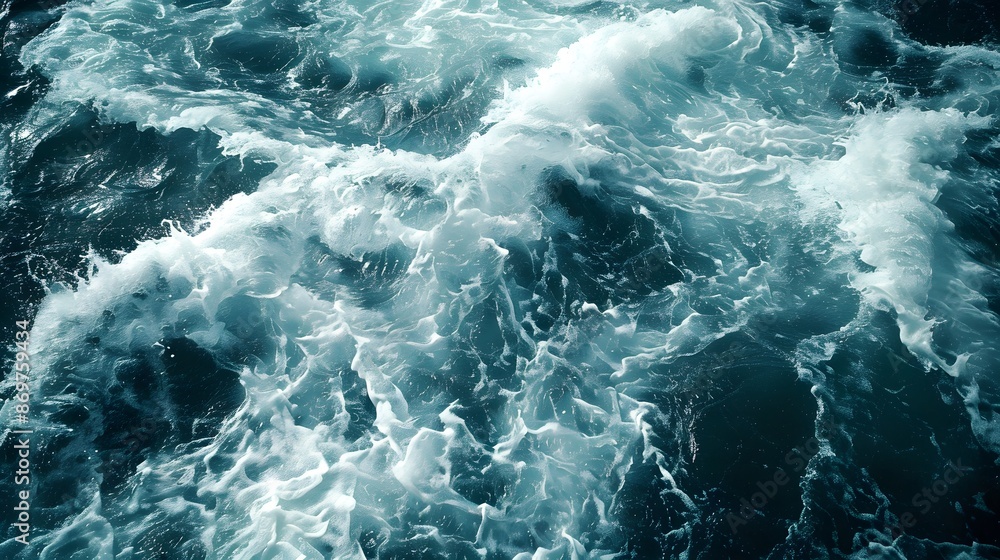 Gentle Waves in a Flowing River Gentle Waves in a Flowing River