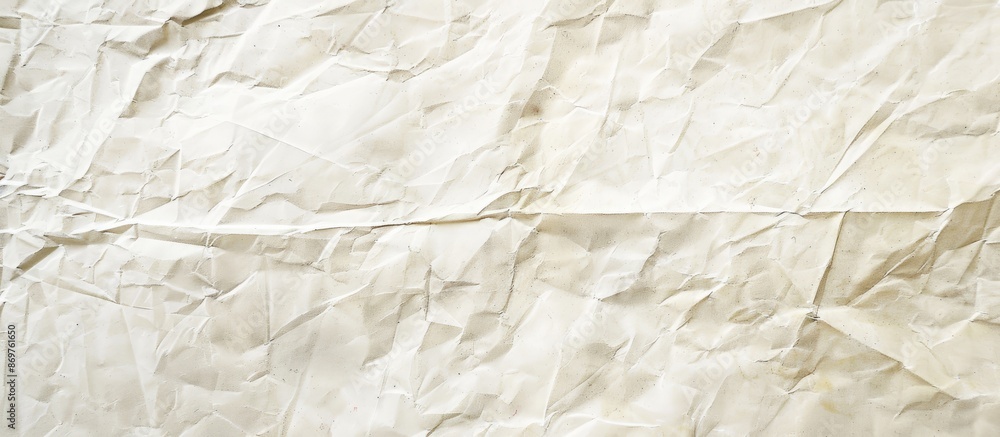 Textured white paper with grunge wrinkles as a background with copy space image available. Textured white paper with grunge wrinkles as a background with copy space image available.