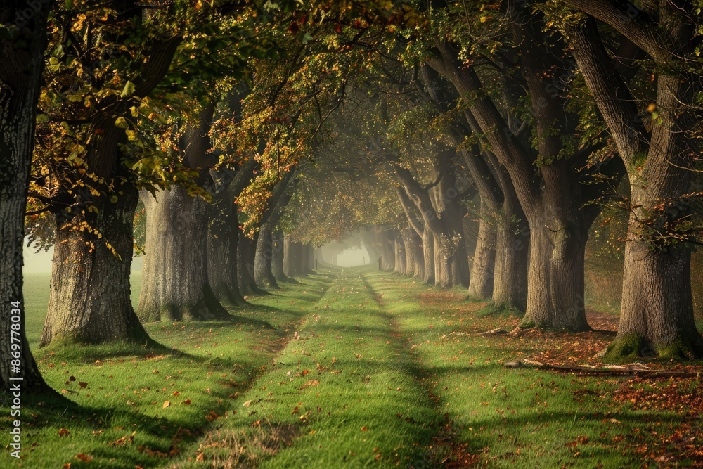 Nature, Trees, Landscape image - generative ai Nature, Trees, Landscape image - generative ai