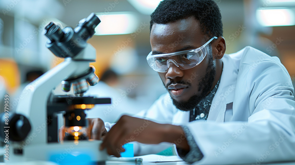 scientist working in laboratory scientist working in laboratory