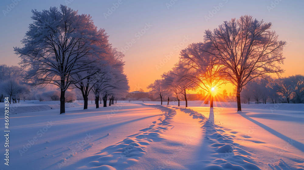sunrise in the park sunrise in the park