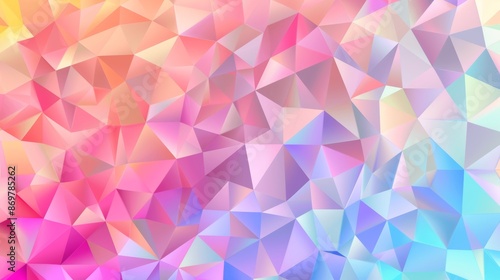 Polygons seamless, geometric design with a subtle gradient in the background