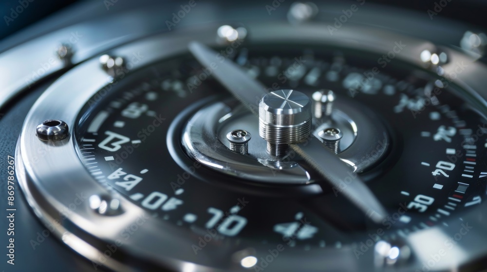 A closeup of the sensor technology used in a smart weight scale highlighting its precision and accuracy in measurement. A closeup of the sensor technology used in a smart weight scale highlighting its precision and accuracy in measurement.
