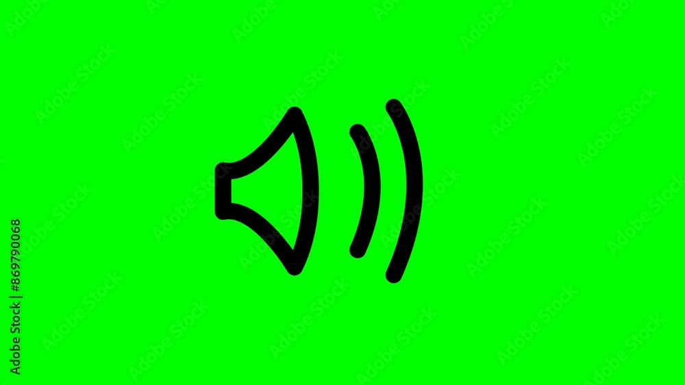 video speaker icon animated vector for digital web
video speaker icon animated vector for digital web