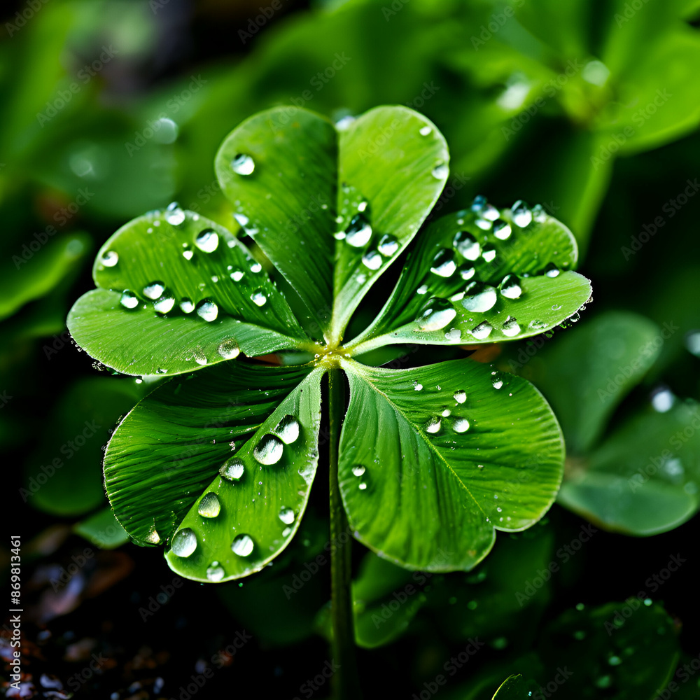 background from green clover leaf
background from green clover leaf