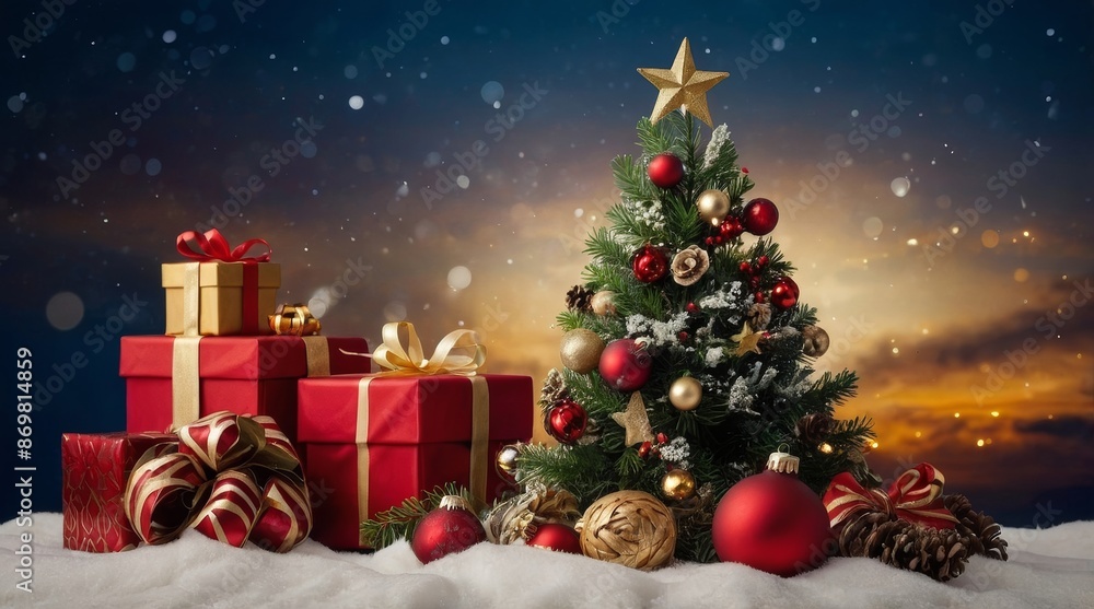Christmas background design Christmas background design