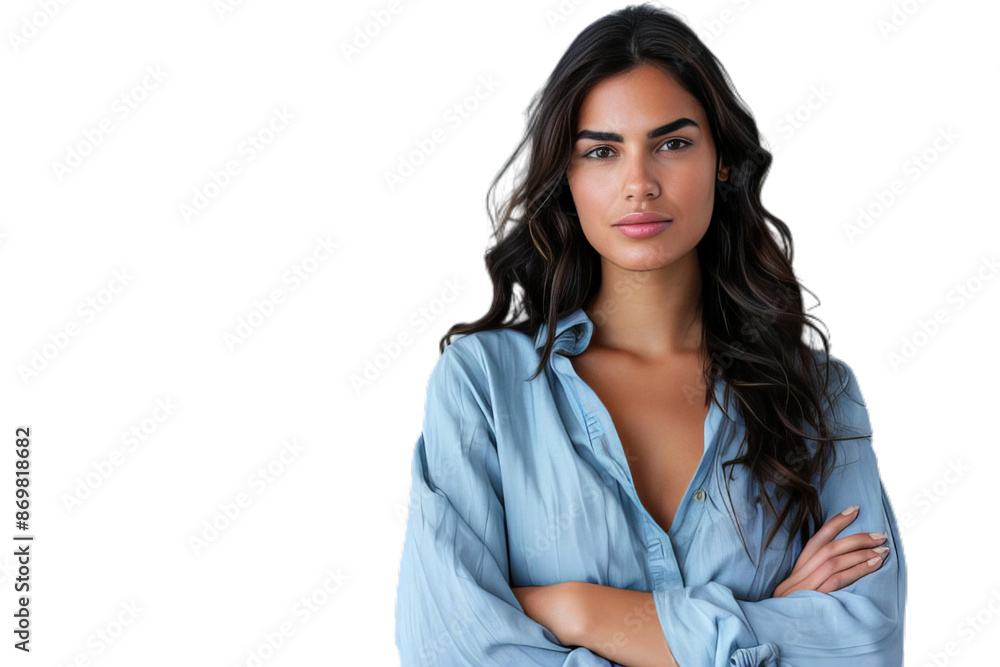 Woman isolated Woman isolated