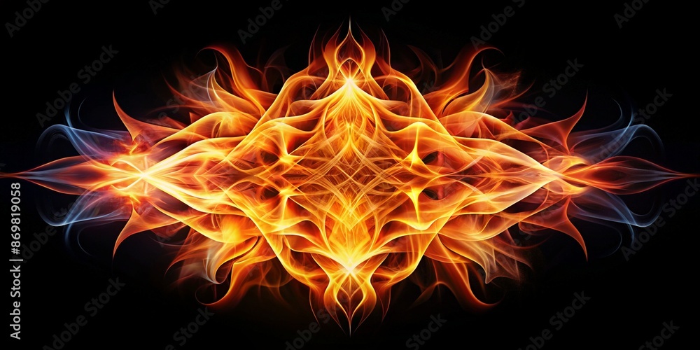 Fototapeta premium Abstract Flame Design