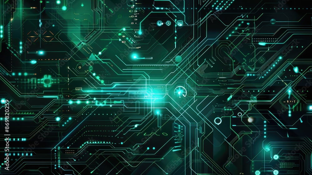 abstract futuristic circuit technology background.vector and illustration abstract futuristic circuit technology background.vector and illustration