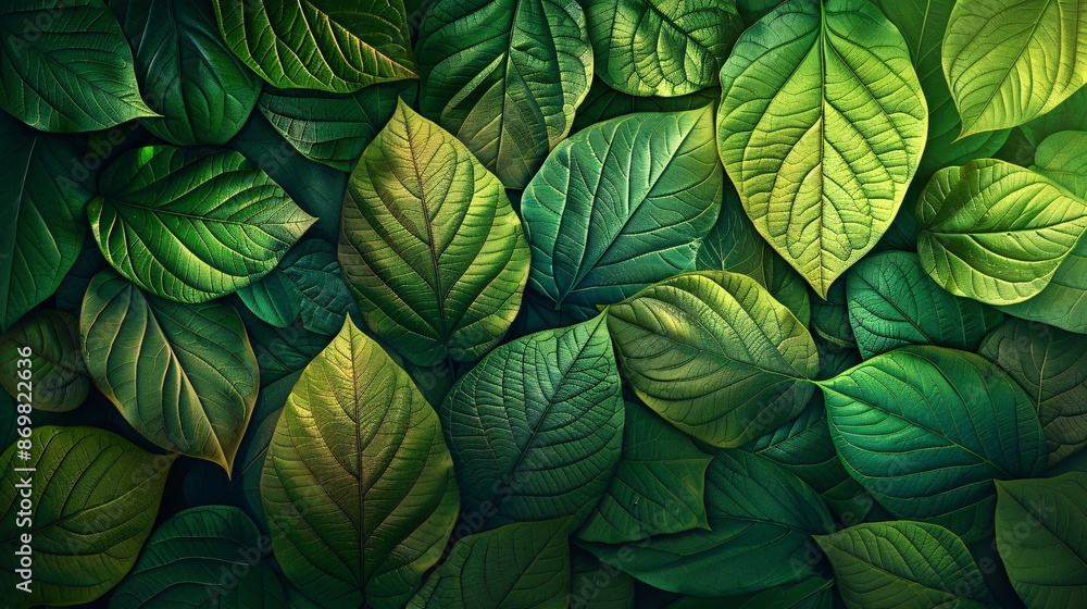 Abstract leaves background, a pattern that mimics nature's textures. Colorful plant texture, a representation of leaf design. Abstract leaves background, a pattern that mimics nature's textures. Colorful plant texture, a representation of leaf design.