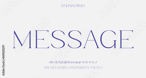 Vector elegant wedding alphabet letter font typography luxury classic serif fonts decorative vintag