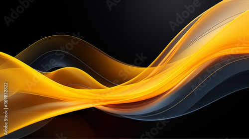A splash of color's liquid floating in the air against a black background. Effect of absence of gravity in space. 