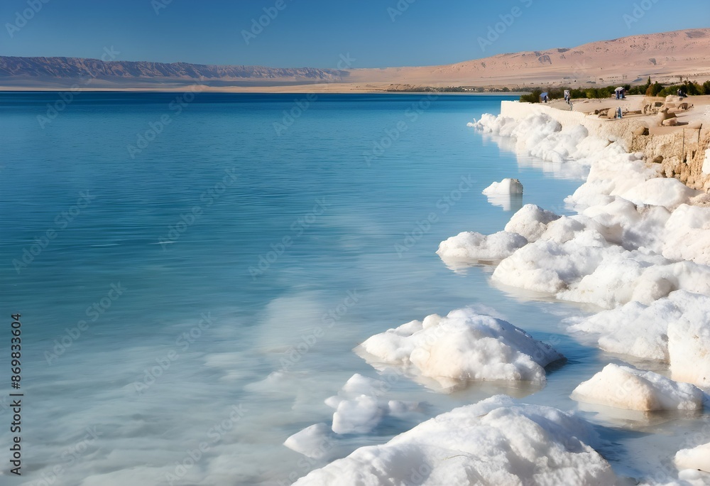 A view of the Dead Sea in Israel A view of the Dead Sea in Israel