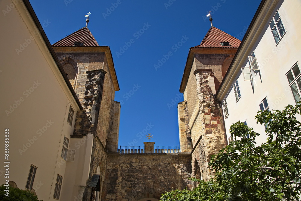 Obraz premium Commandery of the Knights of Malta in Malá Strana, Prague,Czech Republic,Europe
