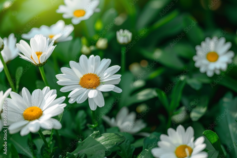 Fototapeta premium Thailand, white waterdrop flowers