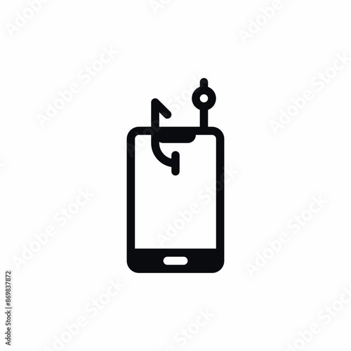 phone scam phishing fraud icon