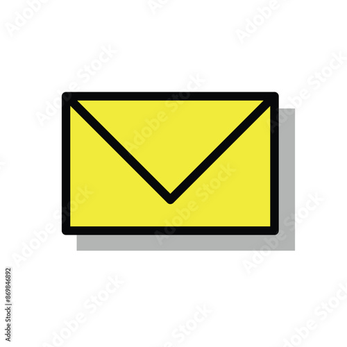 Parcel locker icon, innovative delivery service.