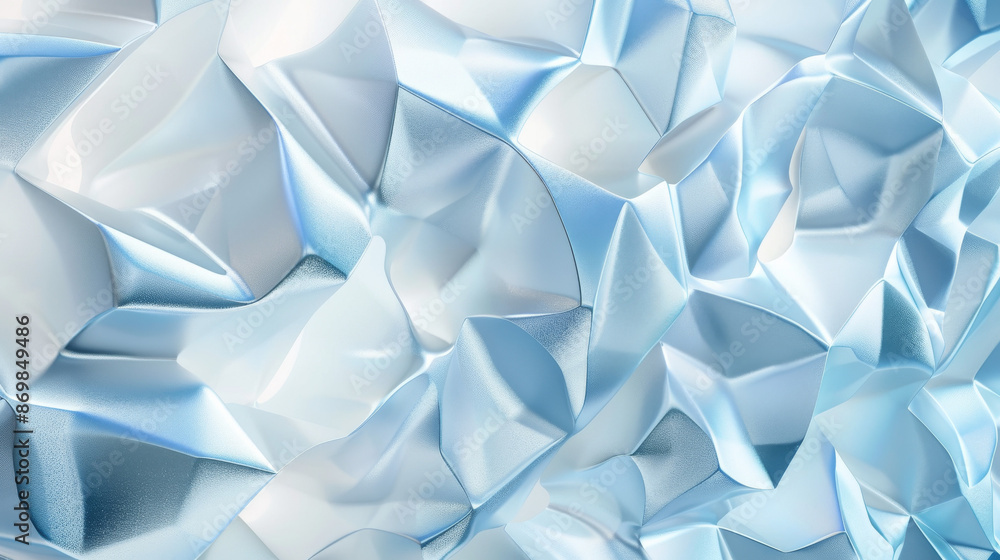 wallpaper with floating geometric elements in shades of metallic blue wallpaper with floating geometric elements in shades of metallic blue