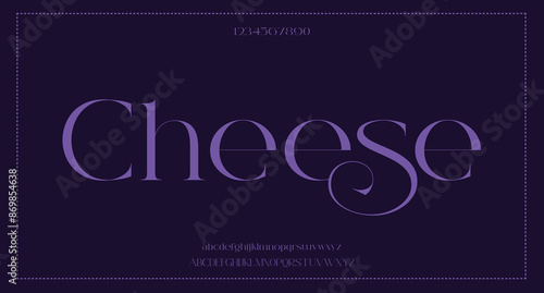 Vector luxury wedding alphabet letters font typography elegant classic serif fonts decorative vintag
