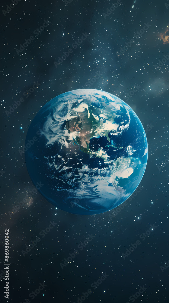 Obraz premium Earth from space