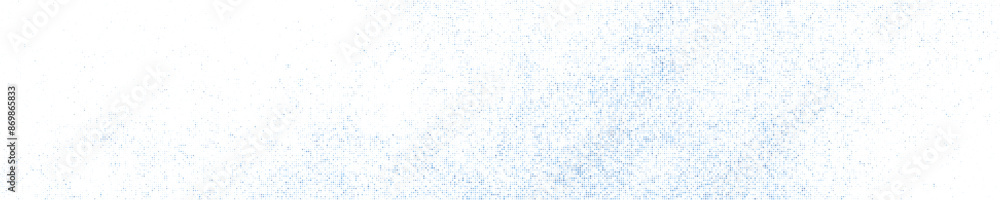Blue Halftone Texture On White Background. Modern Dotted Futuristic Backdrop. Fade Noise Overlay. Wide Horizontal Long Banner for Site. Pop Art Style. Vector Illustration, Eps 10. Blue Halftone Texture On White Background. Modern Dotted Futuristic Backdrop. Fade Noise Overlay. Wide Horizontal Long Banner for Site. Pop Art Style. Vector Illustration, Eps 10.