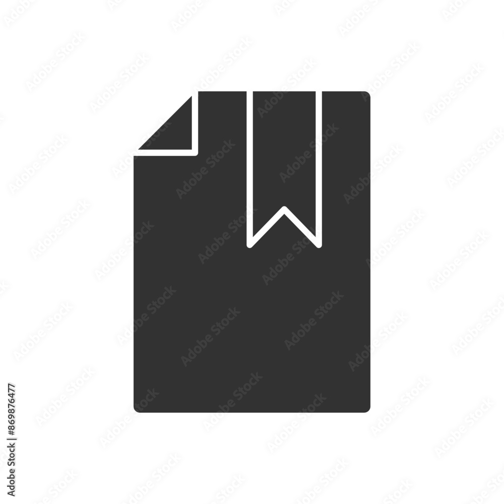 Document Bookmark Icon Document Bookmark Icon