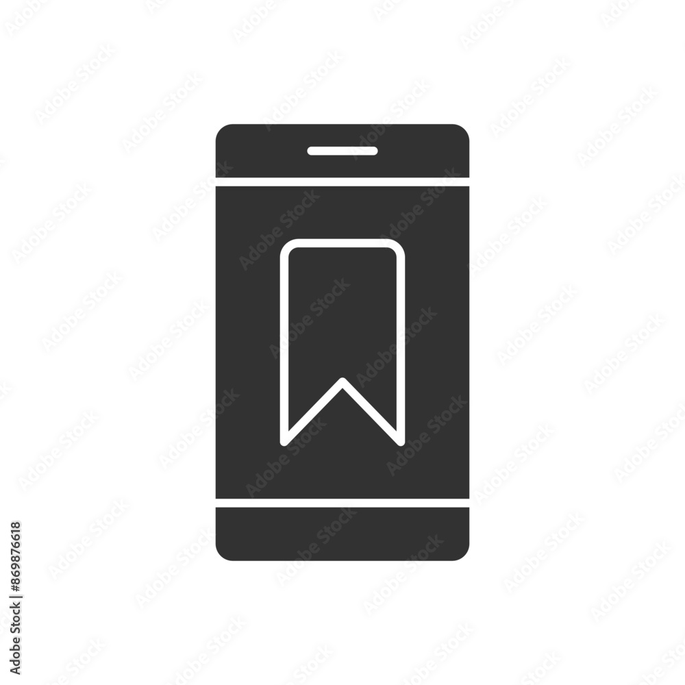 Mobile Bookmark Icon Mobile Bookmark Icon