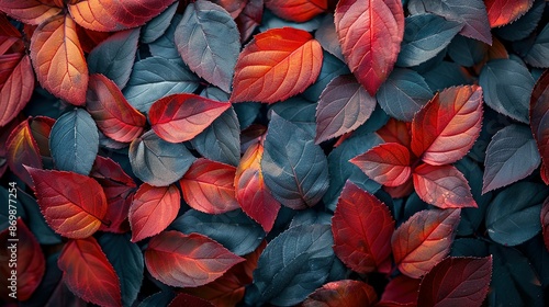 Wallpaper Mural Autumn Leaves in Vivid Hues Torontodigital.ca