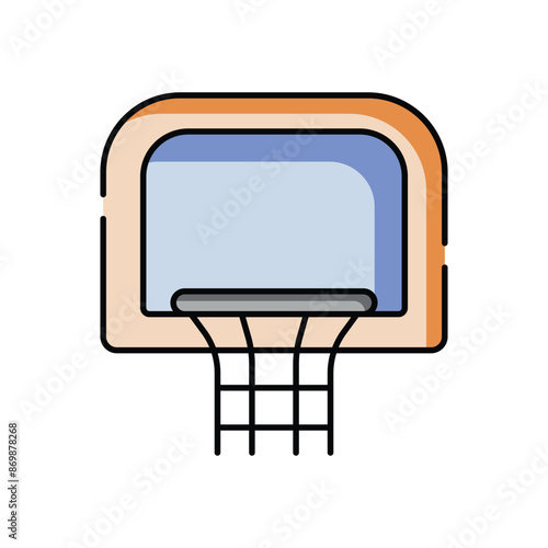 Basketball Hoop vector icon