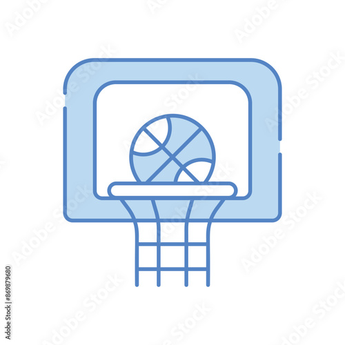 Basketball Net vector icon