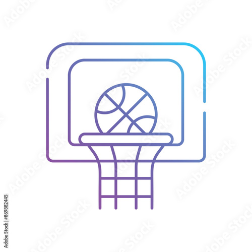 Basketball Net vector icon