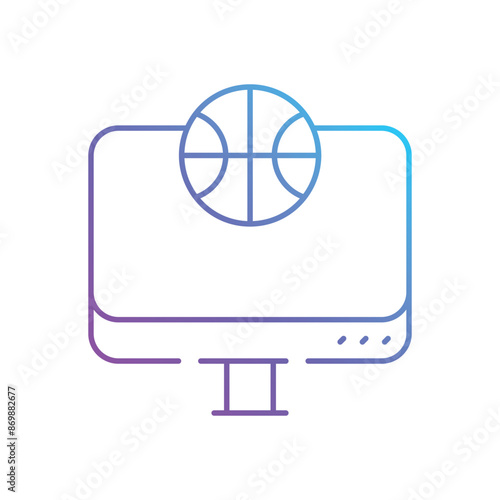 Live Match vector icon