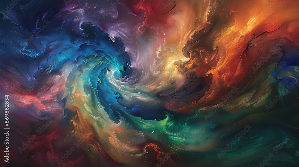 Colors swirling and blending in perfect harmony, painting the canvas with a mesmerizing Spectrum Symphony. Colors swirling and blending in perfect harmony, painting the canvas with a mesmerizing Spectrum Symphony.